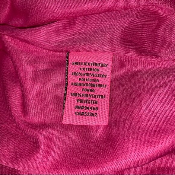 Betsey Johnson Dress Size 2 US Pink Floral A-Line Chiffon Halter Sleeveless - Picture 7 of 8